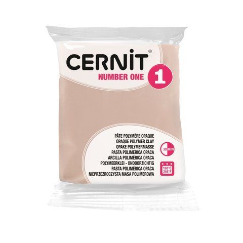 Полімерна глина Cernit Number One Pink Beige, 56 г &mdash; фото в Let's Make Dolls