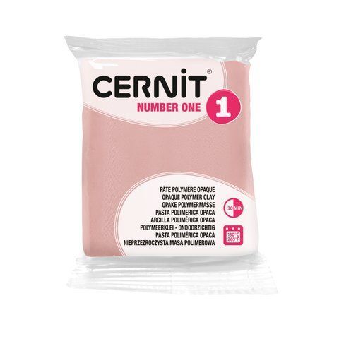 Полімерна глина Cernit Number One Pink, 56 г &mdash; фото в Let's Make Dolls
