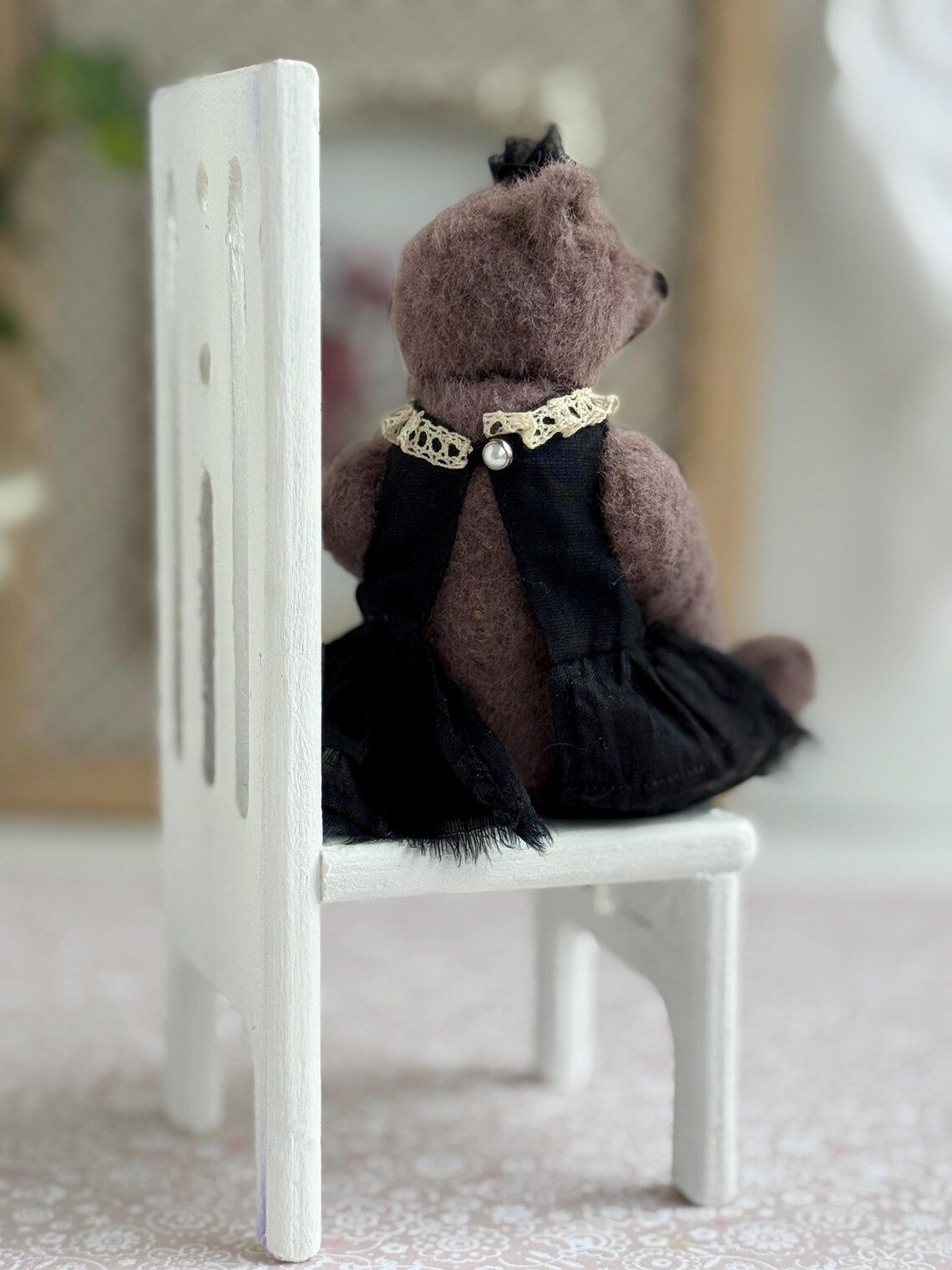Celeste Miniature Lavender Bear &mdash; фото в Let's Make Dolls
