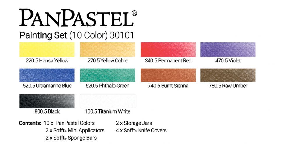PanPastel 30101 Painting (10 Кольорів)