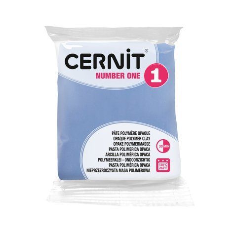 Полімерна глина Cernit Number One Periwinkle, 56 г &mdash; фото в Let's Make Dolls