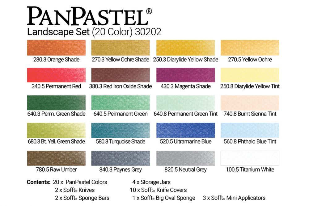 PanPastel 30202 Landscape (20 Кольорів)
